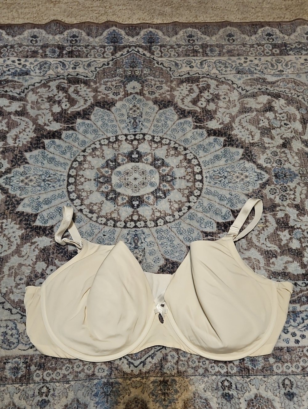 torrid Cream Underwire Full Coverage Bra with Adjustable Straps